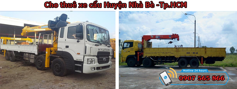 Cho thuê xe cẩu Huyện Nhà Bè Cho thuê xe cẩu Huyện Nhà Bè