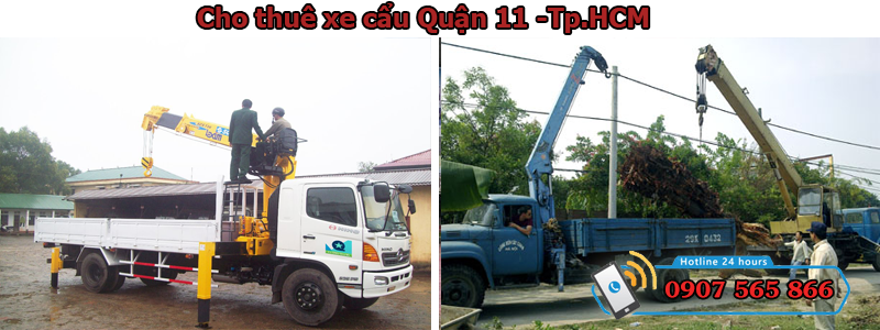 Cho thuê xe cẩu Quận 11 Cho thuê xe cẩu Quận 11