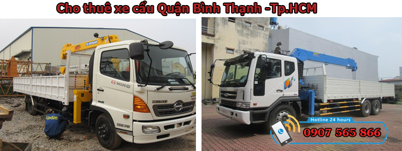 Cho thuê xe cẩu Quận Bình Thạnh Cho thuê xe cẩu Quận Bình Thạnh