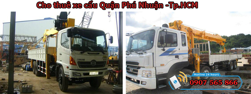 Cho thuê xe cẩu Quận Phú Nhuận Cho thuê xe cẩu Quận Phú Nhuận