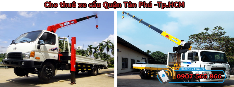 Cho thuê xe cẩu Quận Tân Phú Cho thuê xe cẩu Quận Tân Phú
