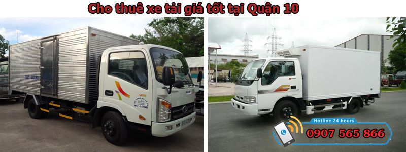 Cho thuê xe tải Quận 10 Cho thuê xe tải Quận 10
