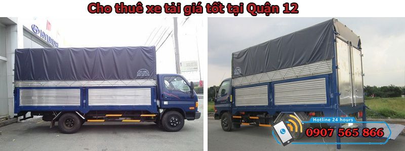 Cho thuê xe tải Quận 12 Cho thuê xe tải Quận 12