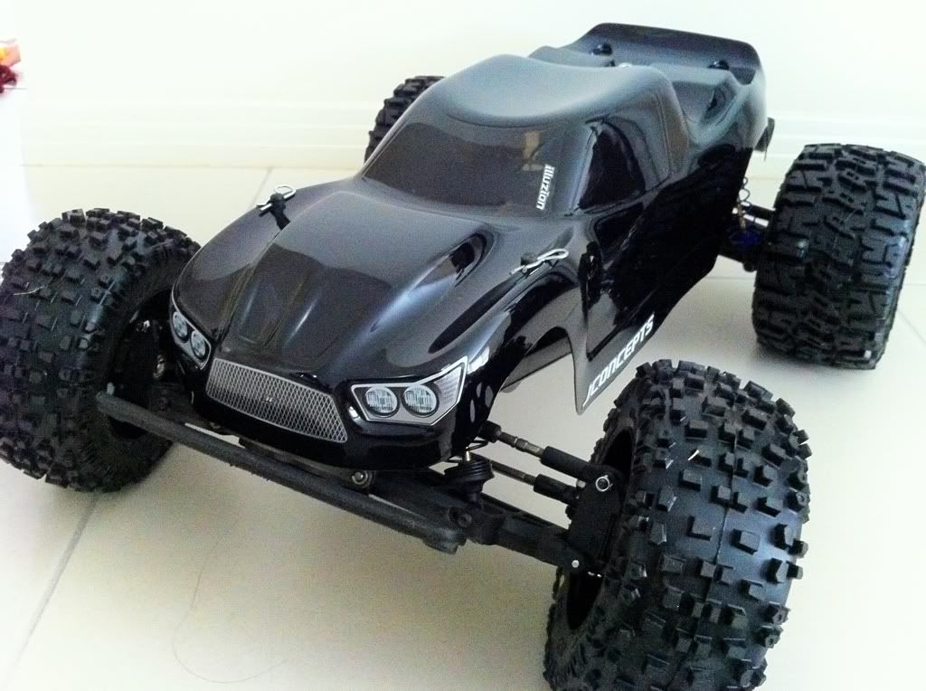 bandit body on rustler