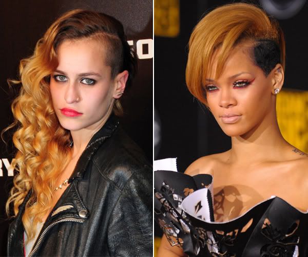 rihanna undercut hairstyle. This hairstyle can most