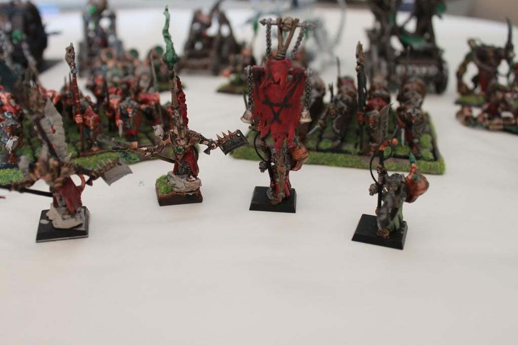 Lords and Heroes skaven personajes pintados paint