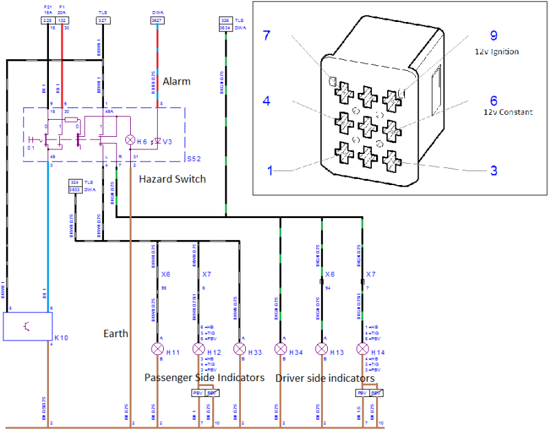 wireing a hazard warning switch All Corsa Forum