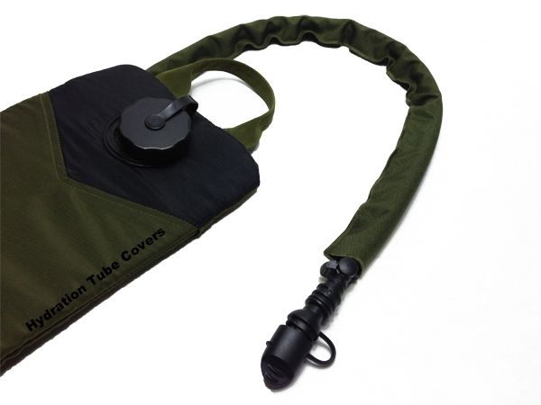 OD Green Tactical Hydration Pack hydration tube sleeve, Multicam tactical camelbak hydration pack drink tube covers. These tube covers are great for hiding, camo, protection, and insulating your drink tube. Good for camelbaks, hawg, mule, black hawk and many other hydration packs.