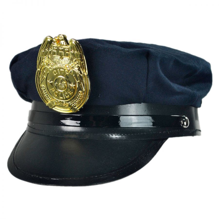 CHILD NAVY BLUE POLICE POLICEMAN COP OFFICER PATROL SECURITY COSTUME ...
