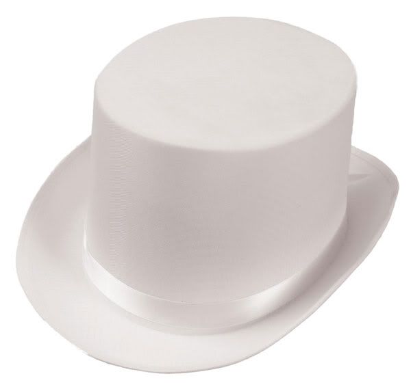 satin top hat