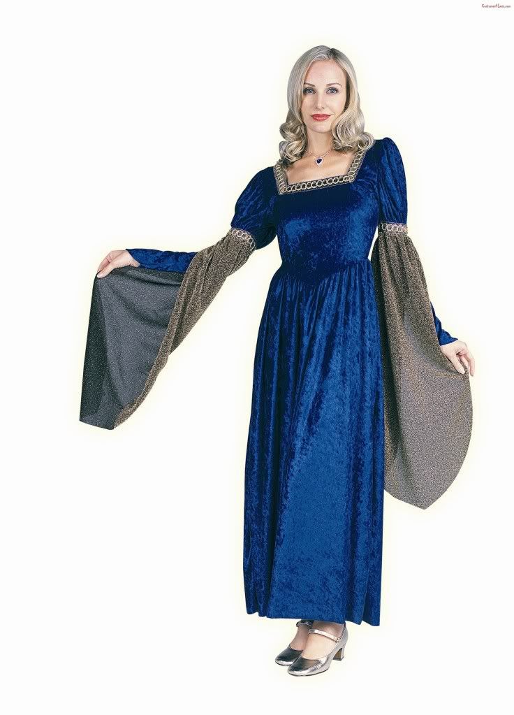 RENAISSANCE QUEEN LADY WOMAN COSTUME MEDIEVAL FAIRE JULIET PRINCESS ...