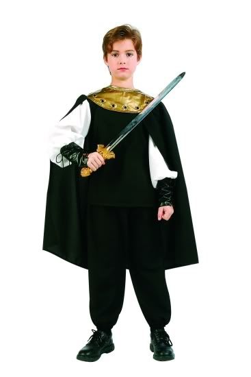 RENAISSANCE KNIGHT CHILD MEDIEVAL PRINCE WARRIOR BOY KIDS COSTUME W ...