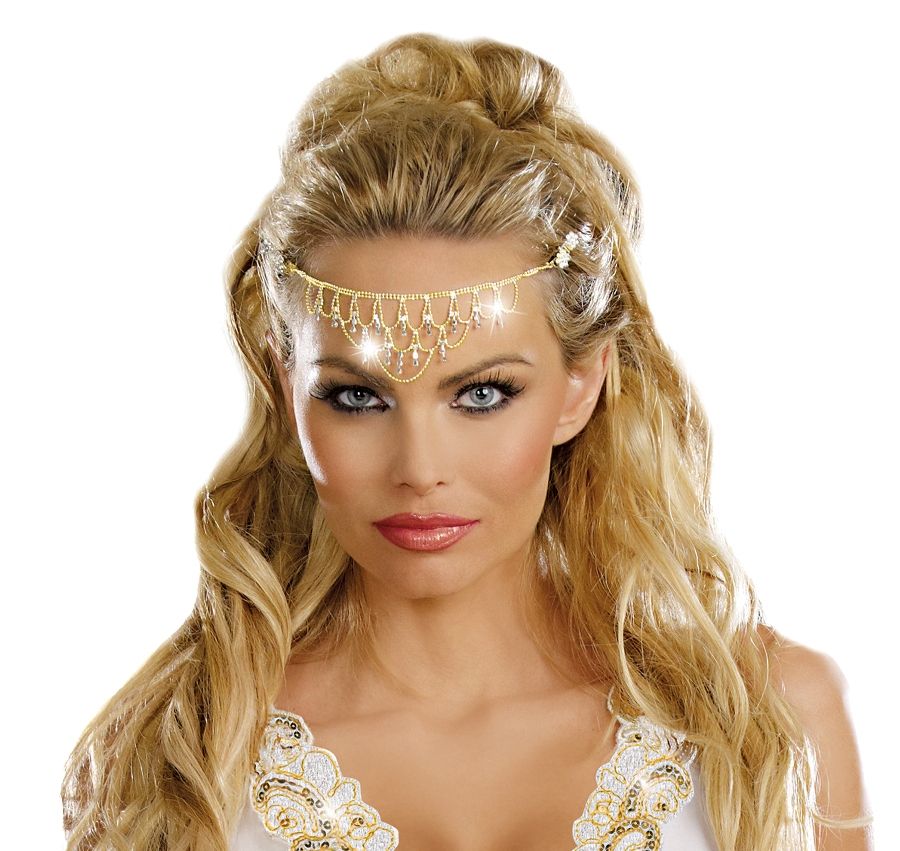 Renaissance Medieval Queen Greek Athena Goddess Costume Rhinestone Headpiece 888368010226 Ebay 4978