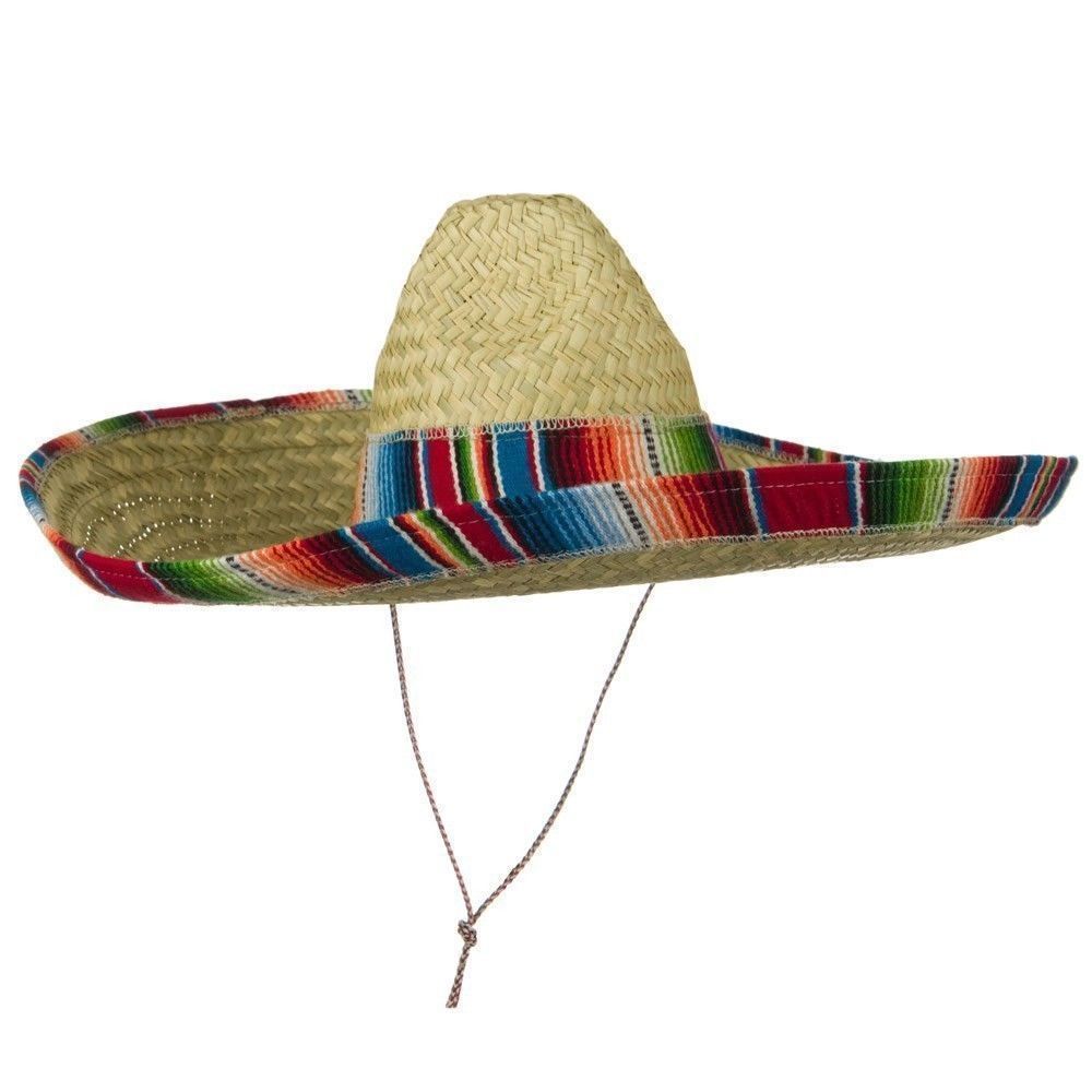 CHILD MEXICAN SOMBRERO COSTUME HAT SPANISH FIESTA CINCO DE MAYO FESTIVE ...