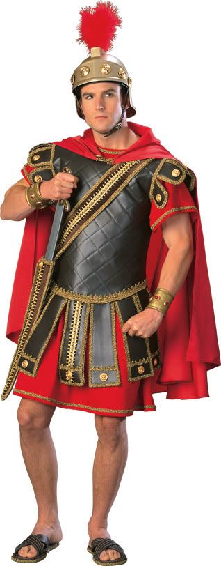 GLADIATOR COSTUME TROJAN SOLDIER CENTURION 300 WARRIOR MARC ANTONY HQ 90711