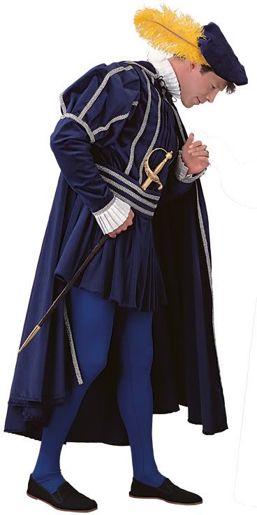 ROMEO COSTUME MENS ADULT RENAISSANCE COLONIAL PRINCE SHAKESPEARE NEW HQ ...