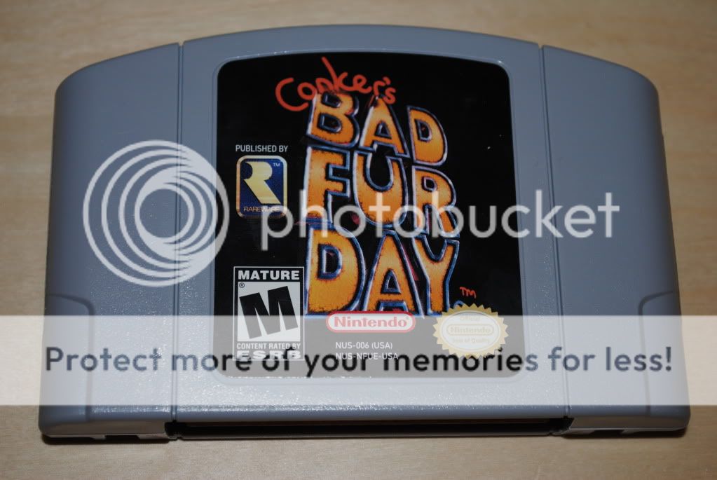 Conkers Bad Fur Day   (Nintendo 64 N64)   **Complete In Box** CIB 