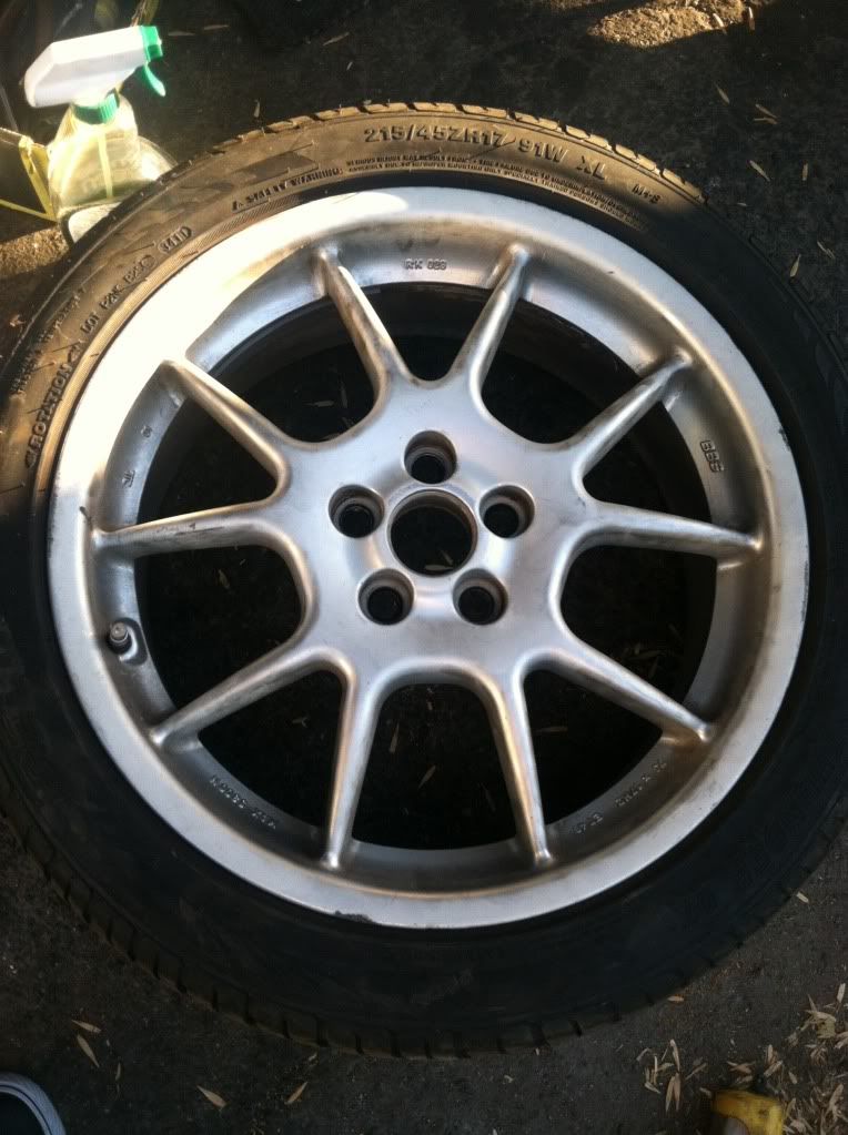 La: 5x100 Bbs 17x7 with new tires | VW Vortex - Volkswagen Forum