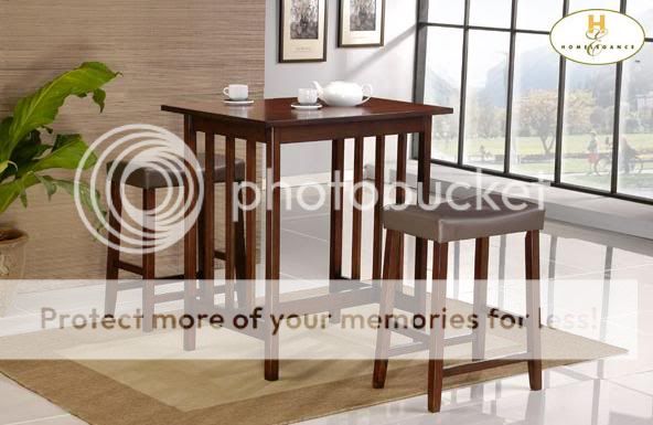 Tamiami 3 Piece Bistro Dining Set by Coaster 5939  